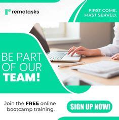 remotasks training center|Remotasks: Work From Home, Online Bootcamp Training.